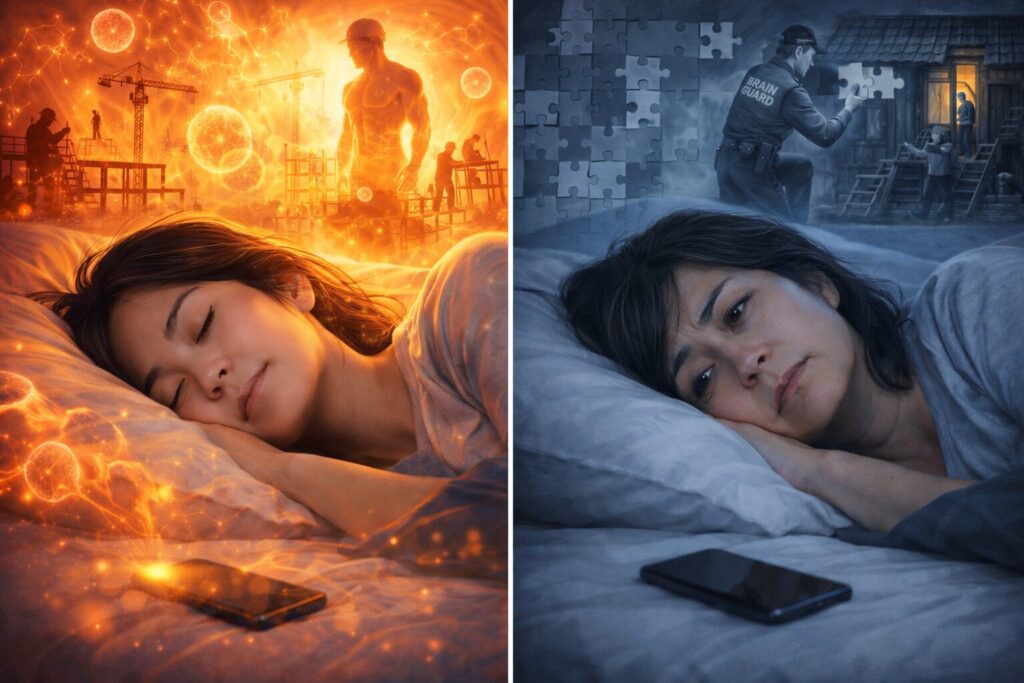 見た夢を鮮明に覚える女性