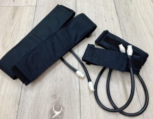 VRCシステム、トレーニング用加圧ベルト。